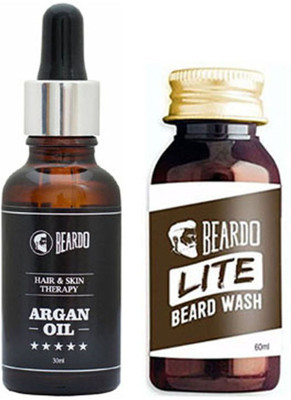 

Beardo Argan oil 30ml and Litewash 60ml(Set of 2)