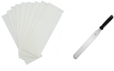

Imported Disposable Waxing Strips With Spatula Knife(Set of 2)