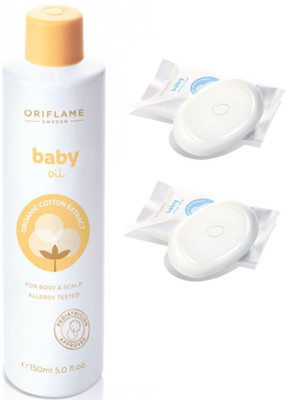

Oriflame Sweden Baby care combo(Set of 3)