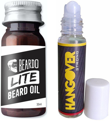 

Beardo Lite oil-Hangover Strong 35 and 8ml(Set of 2)