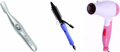 

3P Kart 3p-l3 Personal Care Appliance Combo(Hair Straightener, Hair Curler)