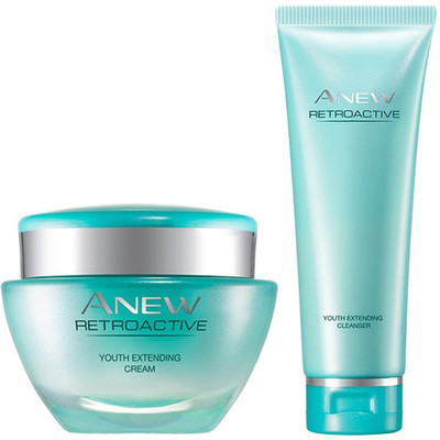 

Avon Retroactive Night Cream + Cleanser(Set of 2)