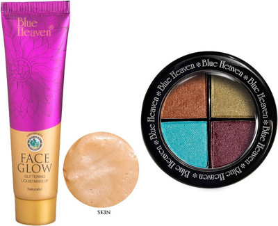 

Blue Heaven Face Glow (Skin) & 4x1 Eye Magic Eye Shadow 603(Set of 2)