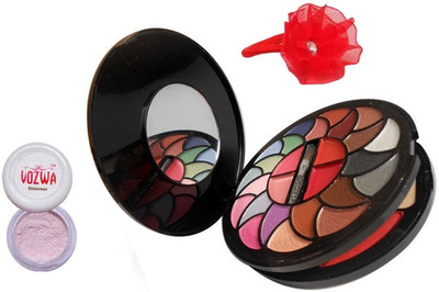

Vozwa Vozwa Light Copper Shimmer powder and Makeup Kit(Set of 2)