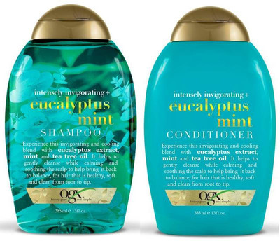 

OGX Intensely Invigorating Plus Eucalyptus Mint Combo(Set of 2)