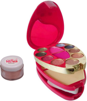 

Vozwa Copper Shimmer Powder with Makeup Kit(Set of 2)