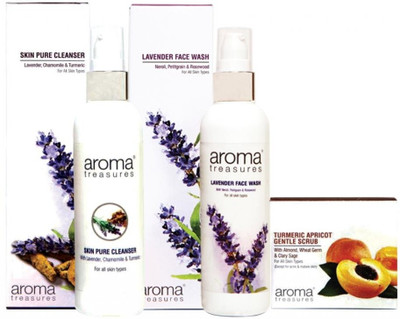 

Aroma Treasures Make up remover combo(Set of 3)