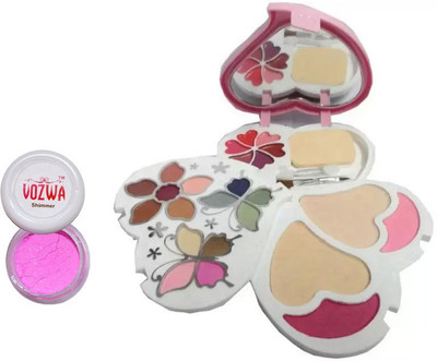 

Vozwa Vozwa Pink Shimmer powder and Makeup Kit(Set of 2)