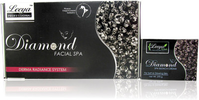 

Leeya DIAMOND SPA FACIAL KIT OR DIAMOND SPA BLEACH(Set of 2)