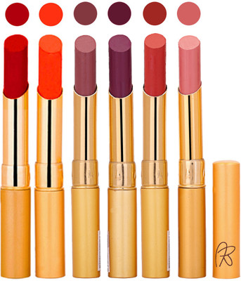 

Rythmx Imported Lipstick Combo of 6 Pcs for Ladies Women Girls 162201775(Multicolor,)
