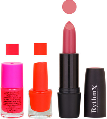 

Rythmx SF RYTH BLK LIPSTICKS AND NAIL POLISH IMPORTANT COMBO 25(Set of 3)
