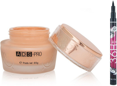 

ADS Foundation with Sketch Pen Eyeliner(Set of 2)