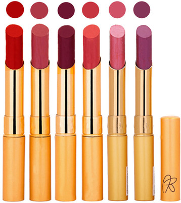 

Rythmx Imported Lipstick Combo of 6 Pcs for Ladies Women Girls 162201731(Multicolor,, 13.2 g)