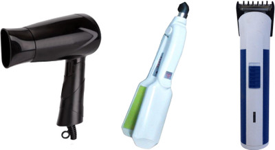 

Appliance Bazar AB-4010 Personal Care Appliance Combo(Hair Straightener, Hair Dryer)