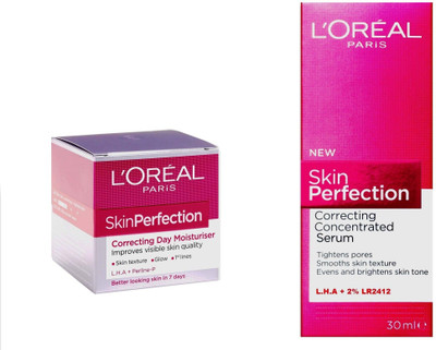

L'Oreal Paris skin Perfection Correcting Concentrated Serum With Day Moisturiser(Set of 2)