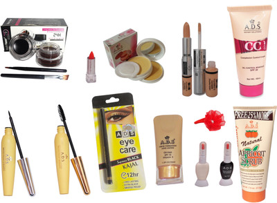 

ADS Best Makeup Combo - 13 in 1(Set of 13)
