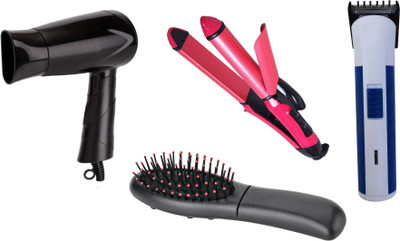 

Appliance Bazar AB-2000 Personal Care Appliance Combo(Hair Straightener, Hair Dryer)