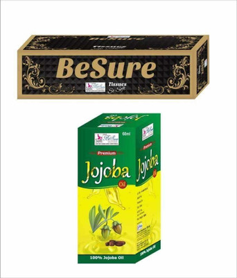 

Besure Jojoba Oil with Face Tissue(Set of 2)