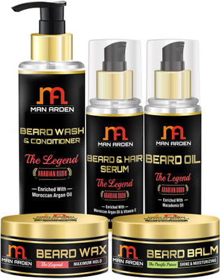 

Man Arden The Legend Beard Care Kit(Set of 5)