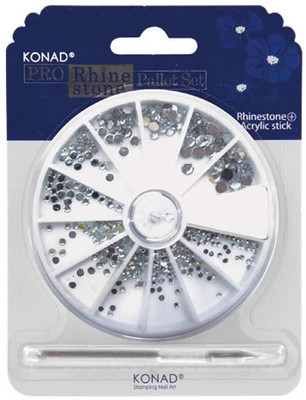 

Konad Pro Nail Deco Rhinestone Pallet - Set 07(Set of 2)