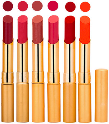 

Rythmx 6 Pcs Color Lipstick Makeup Creamy Matte Long Lasting Lip Colors 162201731(Multicolor,)