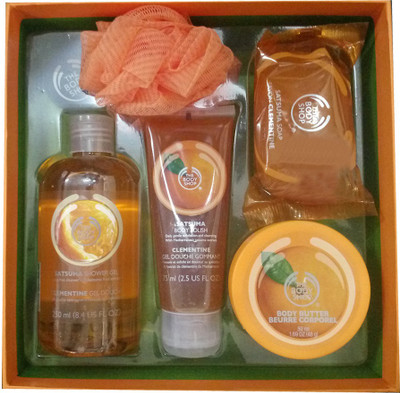 

The Body Shop Fell So Good Satsuma Gift Set(Set of 5)