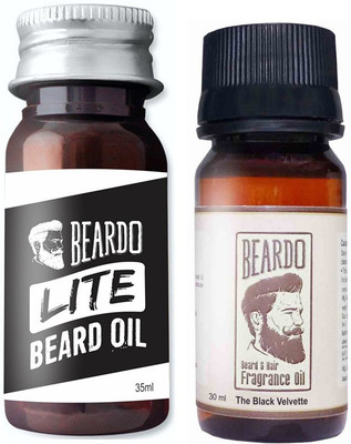 

Beardo Lite-black velvette oil 35 and 30ml(Set of 2)