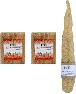 

Ishita International Soaps and Loofah(Set of 3)