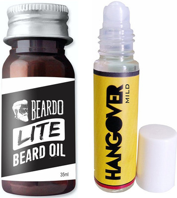 

Beardo Lite oil-Hangover mild 35 and 8ml(Set of 2)