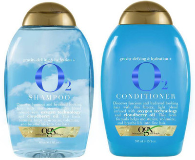 

OGX Gravity-Defying & Hydration Plus O2 Combo(Set of 2)