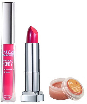 

Menow Splendid Honey All Day Lip Wear Collection-Fuschia(Set of 3)