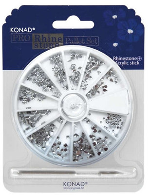 

Konad Pro Nail Deco Rhinestone Pallet - Set 09(Set of 2)