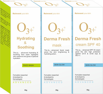 O3+ Shine & Glow Home Care Kit(3 Items in the set) O3+ Shine & Glow Home Care Kit(3 Items in the set)