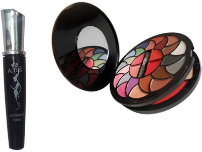

ADS WaterProof Eyeliner, 8188 Makeup Kit(Set of 2)