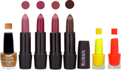 

Rythmx GSR RYTH BLK LIPSTICKS AND NAIL POLISH IMPORTANT COMBO 053(Set of 7)