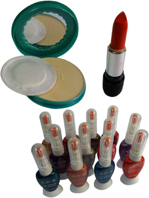 

ADS Comapct-A-1101-1-FDC-Nailart-Lipstick(Set of 14)