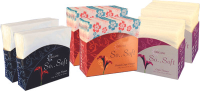 14% OFF on Origami Origami Plain Table Top Napkin 50s(2pack), Printed 2ply Table Top Napkin(2pack) & 1ply 100s Table Top Napkin(2pack)(Set of 6) 14% OFF on Origami Origami Plain Table Top Napkin 50s(2pack), Printed 2ply Table Top Napkin(2pack) & 1ply 100s Table Top Napkin(2pack)(Set of 6)