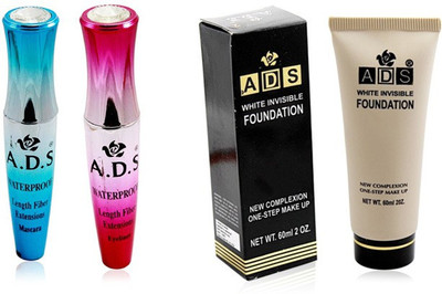

ADS Foundation / Mascara / Eye Liner(Set of 3)