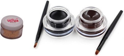 

Vozwa Golden Shimmer Powder With Gel Eyeliner(Set of 2)