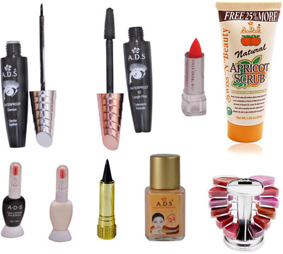 

ADS Makeup Combo (9 in 1)(Set of 9)