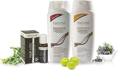 

Sattvik Organics Ravishing Hair Combo- (HLS50, RS200, RC200)(450 ml)