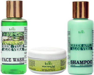 

Ishita International Soaps, Face and Hair Products(Set of 3)
