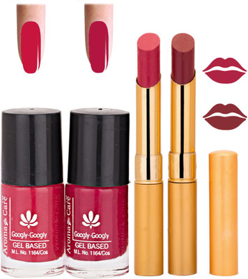

Aroma Care Nail Polish RHYTHM Red Lipstick Combo 008(Set of 4)