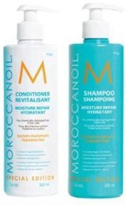 

Moroccanoil Shampoo And Conditioner Set With Pump(473 ml)