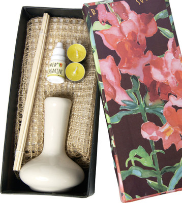 

Soulflower Festive Jasmine White Reed Diffuser Set(Set of 11)