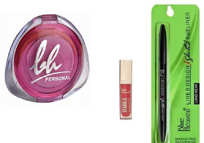 

Blue Heaven personal compact , sindoor, sketch liner(Set of 3)