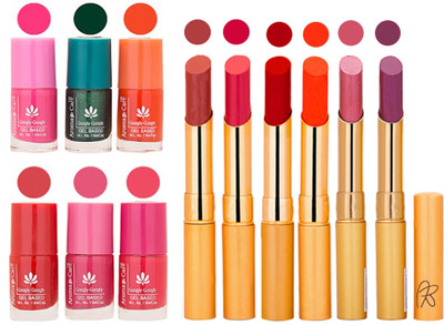 

Aroma Care Perfect Combo of Nail Polish and Rythm Lipstick Popular Shades in Wholesale Rate 2332017147(Set of 12)