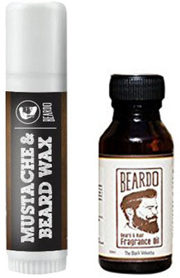 

Beardo Waxstick 4gm and Black Velvette Oil 10ml(Set of 2)