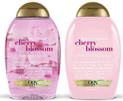 

OGX Heavenly Hydration Plus Cherry Blossom Combo(Set of 2)