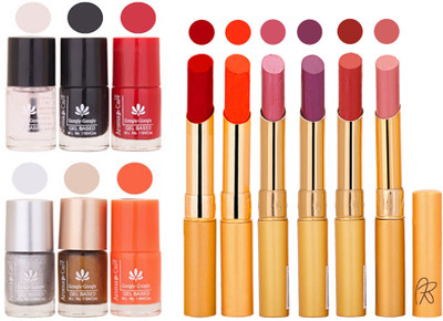 

Aroma Care 6 Nail Polish Set Rythm 6 Pcs Lipstick 6 Awesome Color for Fashion Women 2332017159(Set of 12)